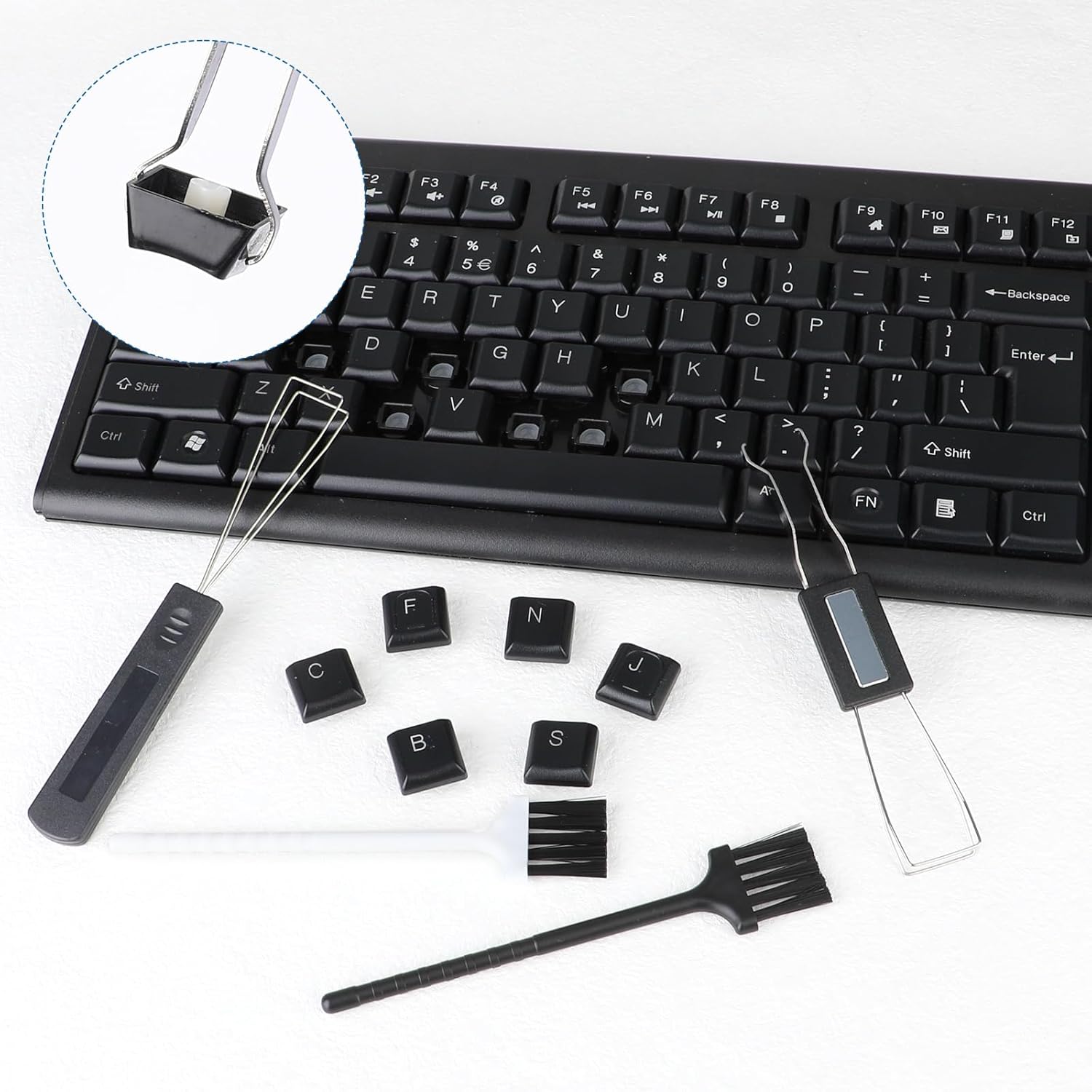 1 Set Keycap Remover Tool Set, - đánh giá và giá Keycap Puller Ring