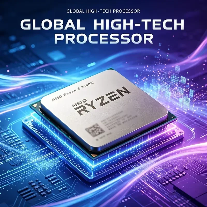 AMD Ryzen 5 2600X CPU AM4 12nm - đánh giá và giá Amd Cpu Ryzen 5