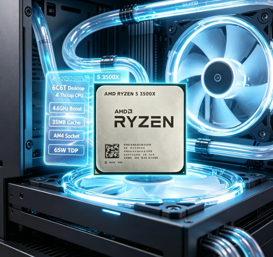 AMD Ryzen 5 3500X AM4 Desktop  - đánh giá và giá Amd Cpu Ryzen 5