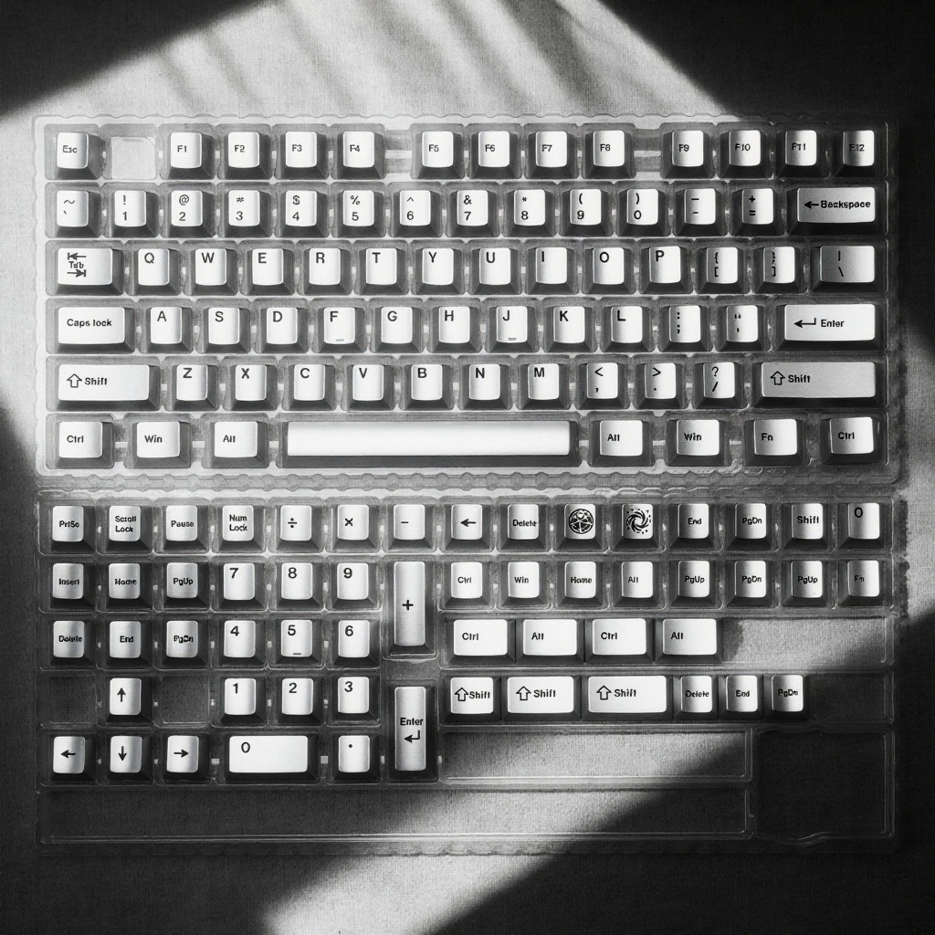 Silver Metallic Paint Small Fu - đánh giá và giá Gaming Keyboard Extension