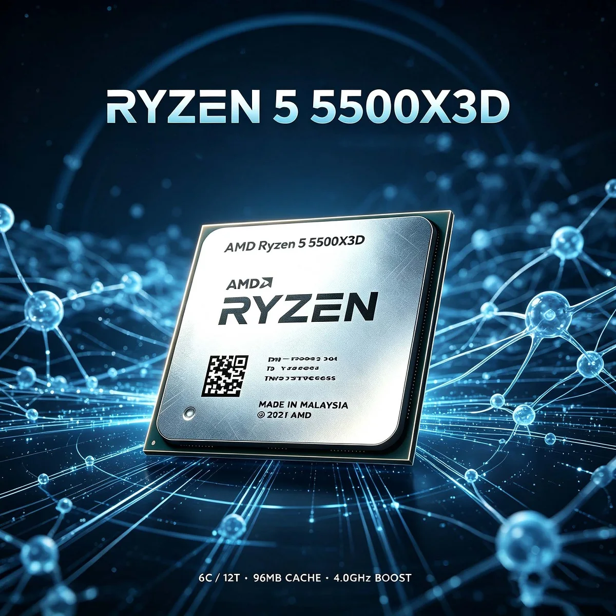 AMD Ryzen 5 5500X3D R5 5500X3D - đánh giá và giá Amd Cpu Ryzen 5