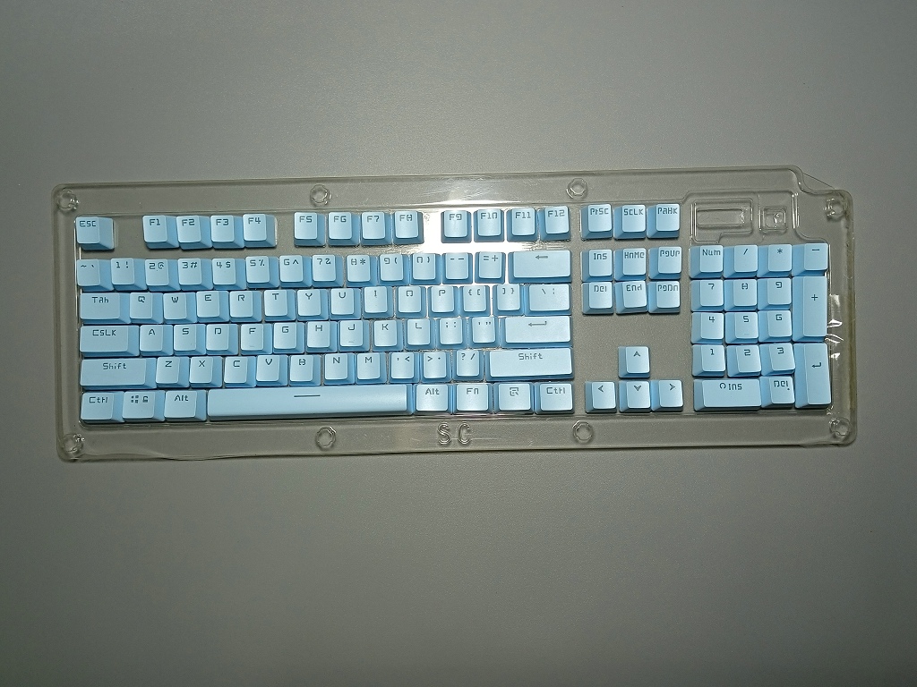 Corsair PBT Transparent Keycap - đánh giá và giá Gaming Keyboard Corsair