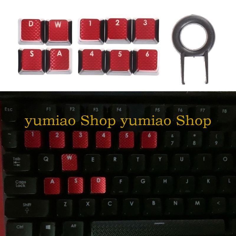 587B 10 Chiếc Keycaps Bền Bàn  - đánh giá và giá Gaming Keyboard Corsair