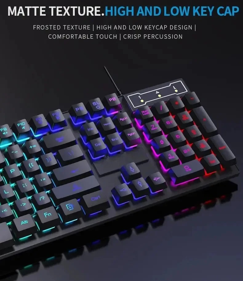 Kebidumei 104 key Backlit Mech - đánh giá và giá Gaming Keyboard And Mouse For Xbox